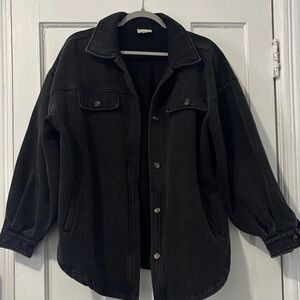 Black Denim Jacket